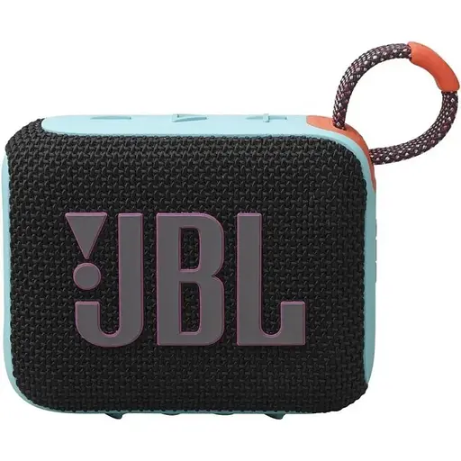 Портативная колонка JBL Go 4 Black Orange (JBLGO4BLKO) - фото 1