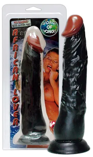 Реалістичний фалоімітатор You2Toys African Lover 23 см чорний - фото 5