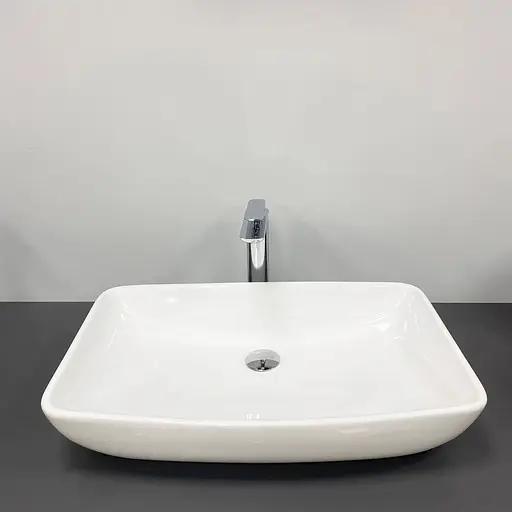 Умивальник VBI Silvi 60 white накладний VBI-015100, Білий - фото 5