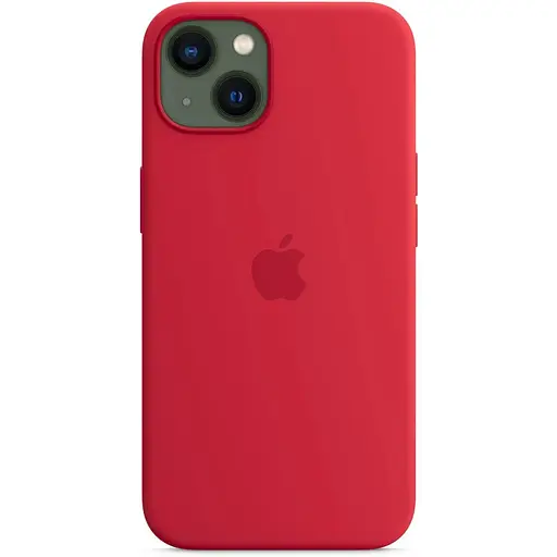Оригинальный силиконовый чехол Apple Silicone Case MagSafe для iPhone 13 Red MM2C3ZE/A - фото 9