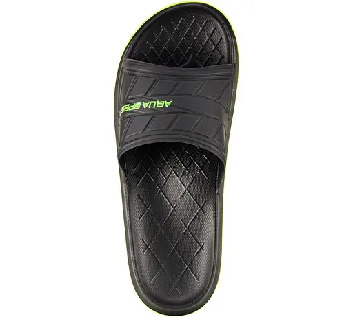 Шльопанці Aqua Speed ​​Aspen 38 Чорний/Жовтий (1000-534-07-38) - фото 2