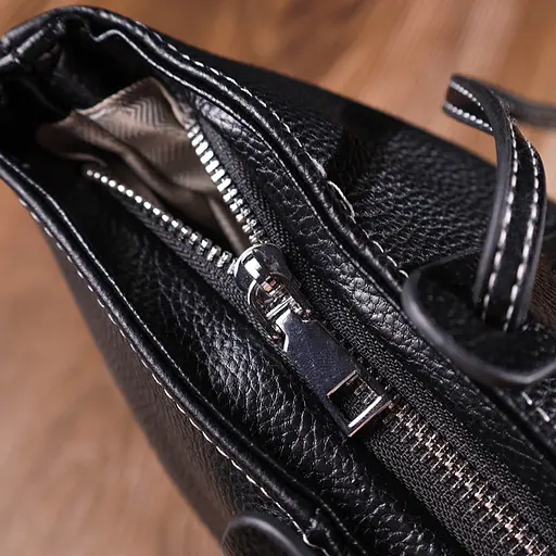 Сумка кожаная женская Vintage 38х24х10 см sum0022682 - фото 8