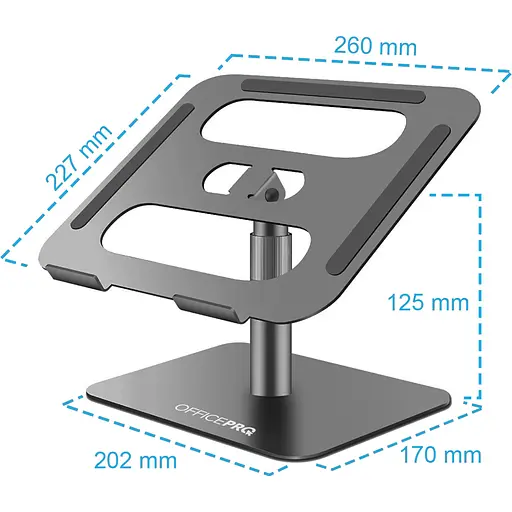 Подставка для ноутбука OfficePro LS956G Grey [144496] - фото 8