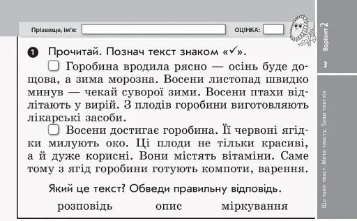 Українська мова та читання. 3 клас. Відривні картки до підручника М. Вашуленка, Н. Васильківської, С. Дубовик - фото 4