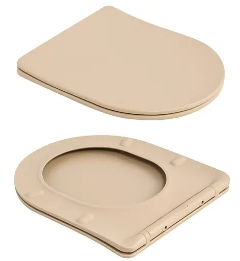 Унитаз подвесной Qtap Robin Ultra Quiet, с сиденьем Slim Duroplast/Soft-close/Quick relase QT13332381АSSB - фото 7