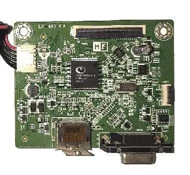 Материнская плата монитора DELL E1916HEF ILIF-463 V.A "Б/У" - фото 1