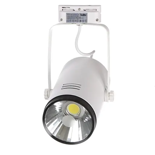 Светильник трековый поворотный LED 413/18W CW WH/BK COB Brille 32-073 - фото 2