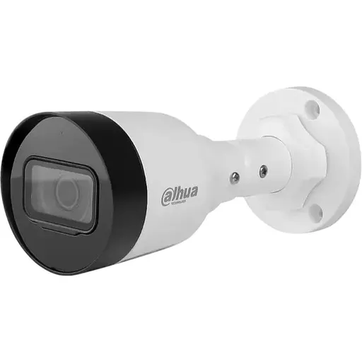 IP камера Dahua DH-IPC-HFW1431S1 (2.8мм), White, 4 Мп, 1/2.9" CMOS, 2560x1440, f=2.8 мм, ИК подсветка до 30 м, LAN с PoE, IP67, -40°C ~ +62+C.