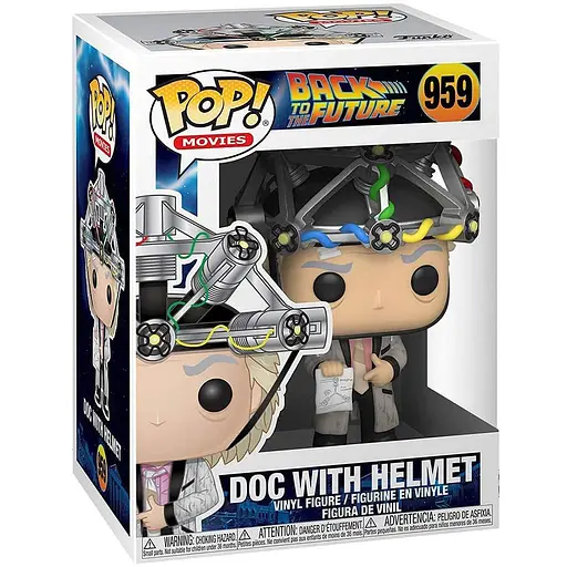 Игровая фигурка Funko Pop! Вернуться к Future Doc with helmet (46914) - фото 4