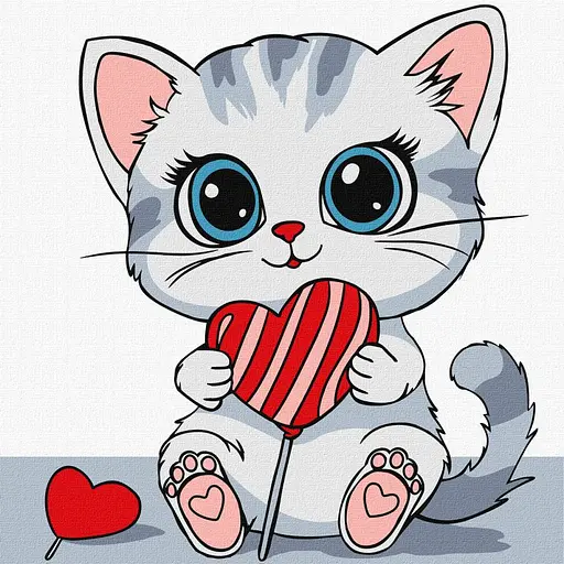 Набор для рисования по номерам для детей Солоденьке Ideyka 25х25 см КНО6261