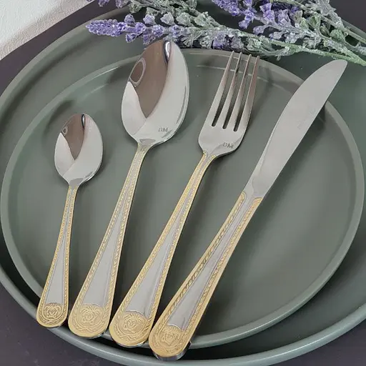 Набор столовых приборов Versace 72 EL LV-9722 на 12 персон в чемодане 72 предмета - фото 2