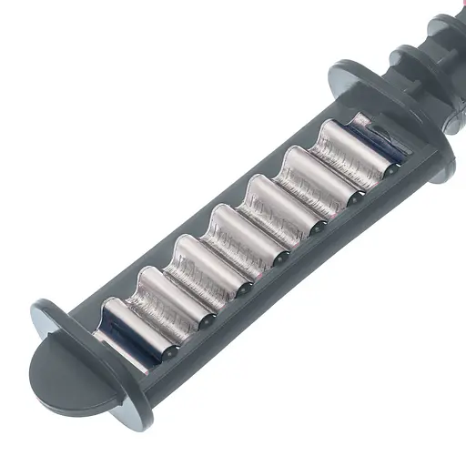 Ніж для фігурного нарізання овочів, картоплі, сиру фігурний ніж 20 см, Kitchen Master Сірий 82983 - фото 6