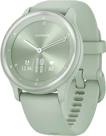 Смарт-часы Garmin Vivomove Sport Cool Mint Case and S. Band w. Silver Accents (010-02566-03)