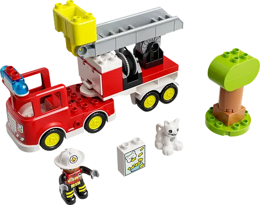 Уцінка. Конструктор LEGO DUPLO Пожежна машина, 21 деталей (10969) - фото 2