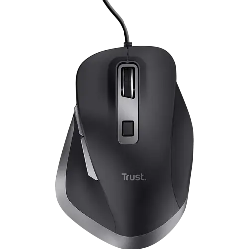 Миша Trust Fyda ComFortable ECO Black/Gray (24728)