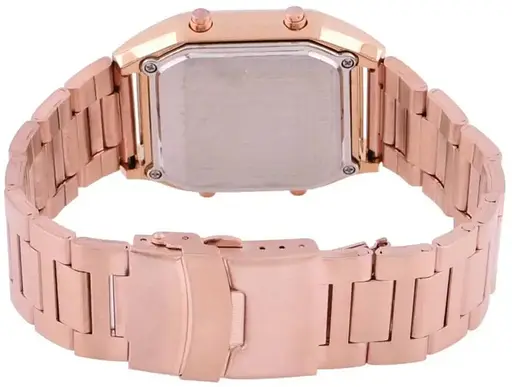 Наручний чоловічий годинник Skmei 1220 Tango Розове золото - фото 4