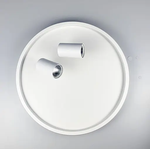 Стельова люстра LED в білому корпусі з направляючими спотами Line.F C 13/500 - фото 9