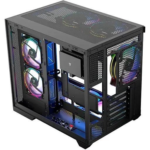 Корпус Modecom VOLCANO PANORAMA APEX GREY без БП (AT-PANORAMA-5F-ARGB-10-00) - фото 10