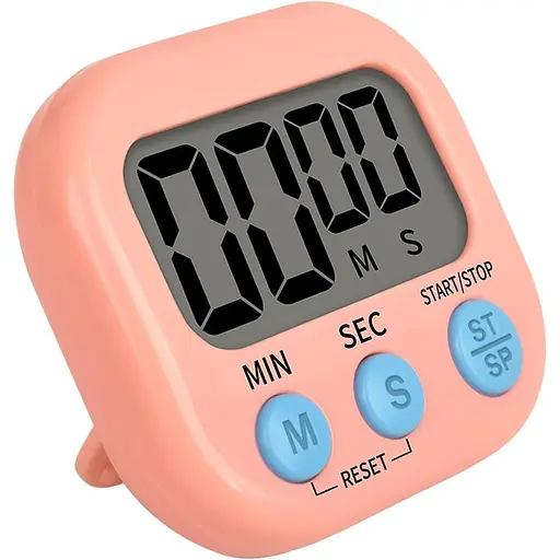 Таймер для дітей, цифровий кухонний таймер, магнітна задня си, гучне кільце, підставка для приготування їжі, класна кімната