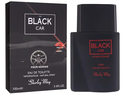 Туалетна вода для чоловіків Shirley May Black Car 100 мл (MM31245) - фото 2