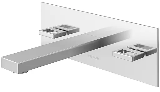 Смеситель для умывальника Kohlman Nexen chrome + BOX скрытого монтажа QW195U Хром - фото 1