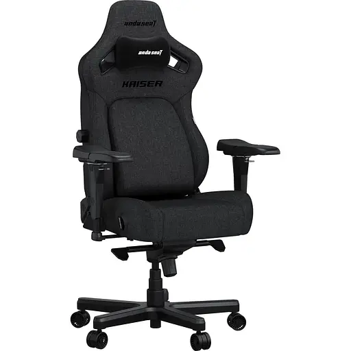 Игровое кресло Anda Seat Kaiser 4 Dark Grey Fabric Size XL (AD12YDDC-XLL-20-GB-CF) - фото 1