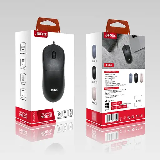 Миша Jedel CP89 чорна - фото 2