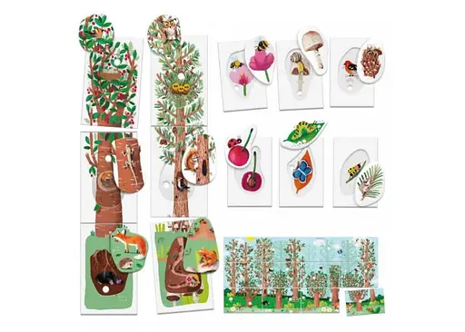 Настільна гра Headu Монтессорі. Вивчаємо природу (Montessori. Flashcards: My First Nature) (MU27842) - фото 2