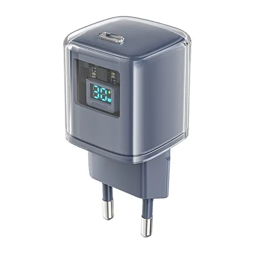 Зарядний пристрій Acefast A53 Type-C PD30W сіре - фото 3