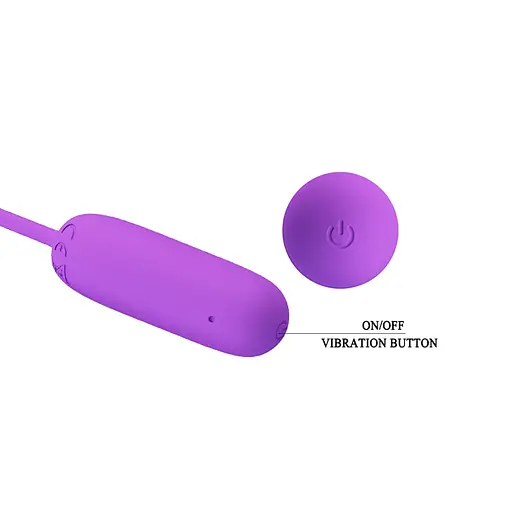 Віброяйце Pretty Love Joyce Vibrating Egg 18 см фіолетовий - фото 4
