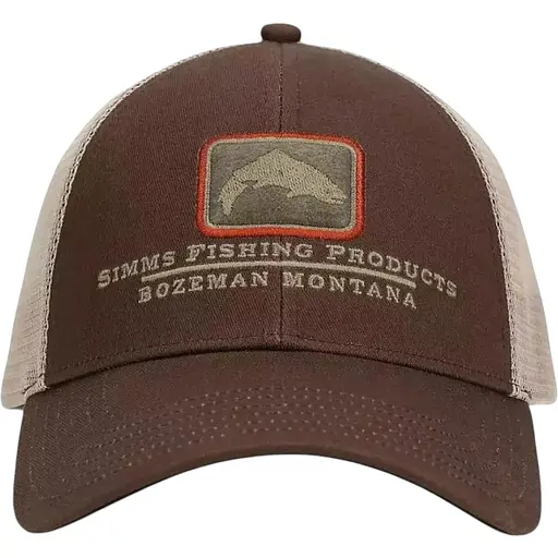 Кепка Simms Trout Icon Trucker Red/Grey (1102-12226-1218-00)