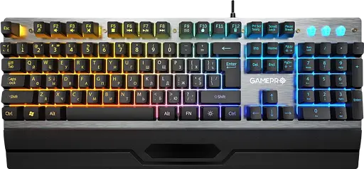 Клавіатура GamePro Stinger GK599 RGB Grey