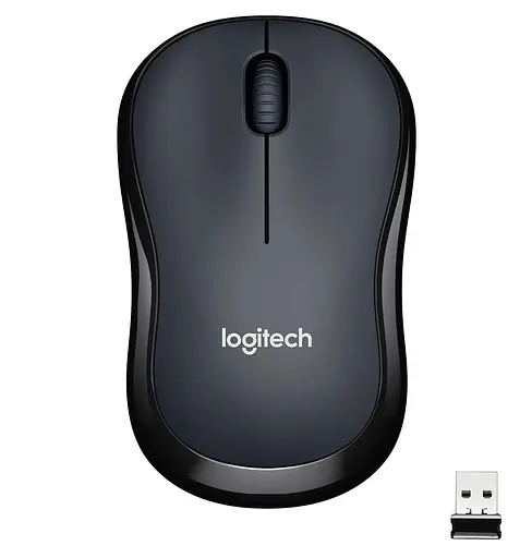 Беспроводная мышь Logitech M220 Wireless Charcoal (910-004878) - фото 1