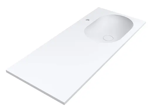 Умивальник Miraggio New York R matt 0000915, Білий матовий - фото 2