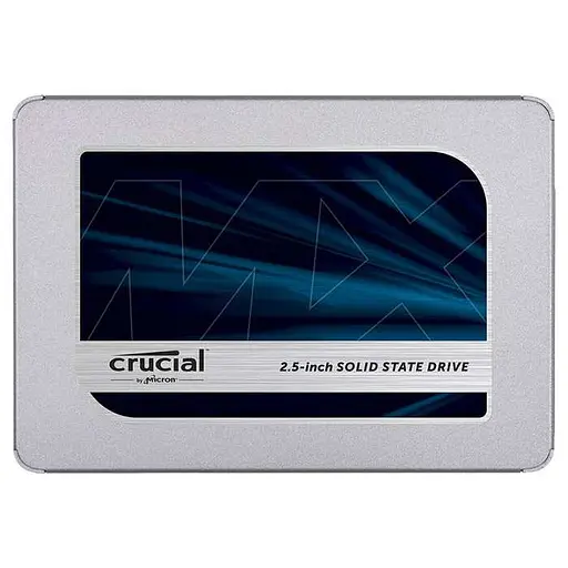 Накопичувач SSD Crucial Sata 2.5" 500Gb MX500 480 512 (CT500MX500SSD1) Б/в - фото 1