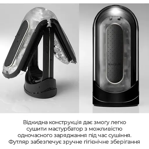 Вібромастурбатор Tenga Flip Zero Electronic Vibration Black - фото 6