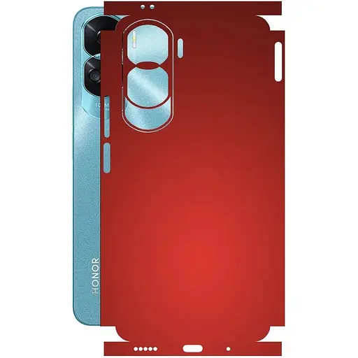Защитная пленка StatusSKIN для Honor 90 Lite Корпус Винил красная матовая