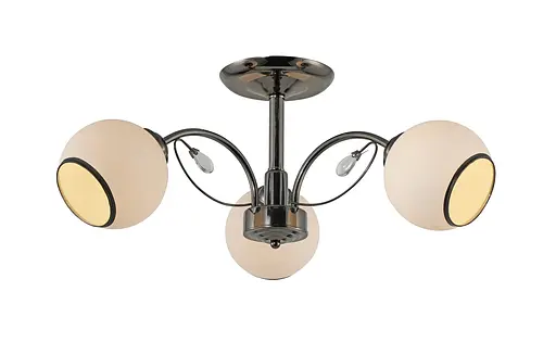 Люстра G 07465/3 перламутрово-чорна