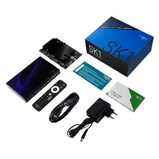 Смарт ТВ приставка Ugoos SK1 8/128 Гб Smart TV Box Android 14 - фото 2