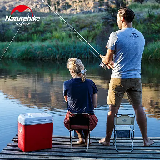 Раскладной стул со спинкой Naturehike MZ01 NH18M001-Z (Черный) - фото 5