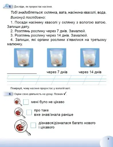 Я досліджую світ 1 клас. Робочий зошит з інтегрованого курсу. Частина 2 - фото 4
