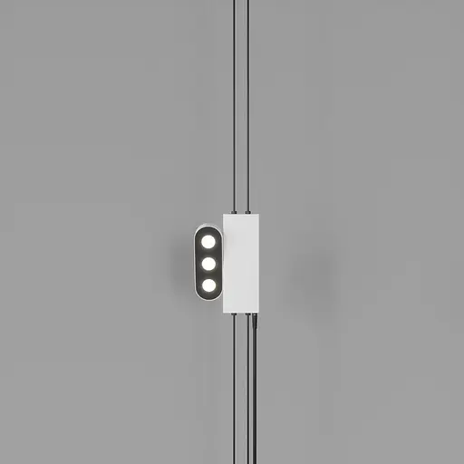 Осветительный прибор Skarlat RLL2002 3х2W WH+BK 3000K - фото 2