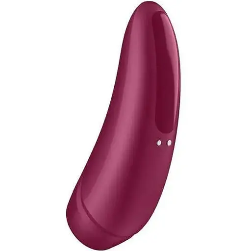 Ваакумный стимулятор клитора Satisfyer Curvy 1+ красный