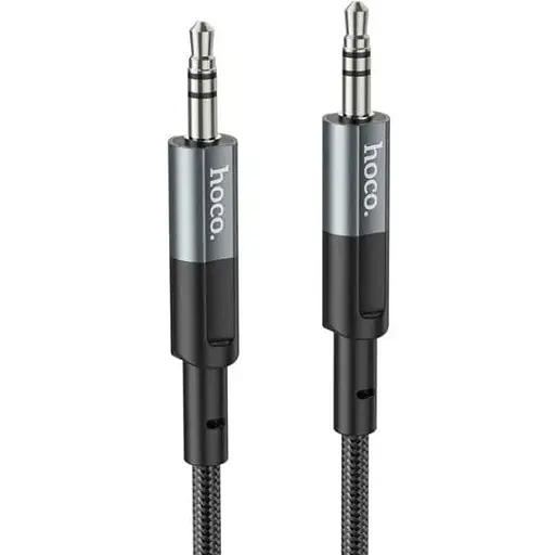 Кабель Hoco UPA23 AUX audio cable Темно-сірий