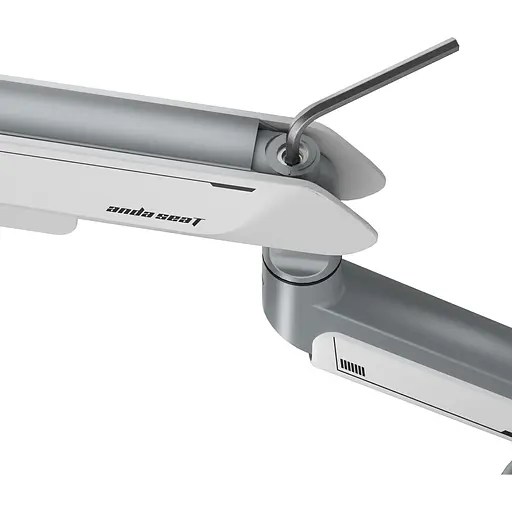 Настільне кріплення для монітора Anda Seat Stealth Pro II 17"-42" White/Grey (AD-W-A9-1S-FW) [139340] - фото 6