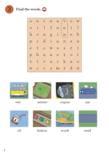 Ladybird Readers 2 Peppa Pig. Daddy Pig's New Van Activity Book - фото 4