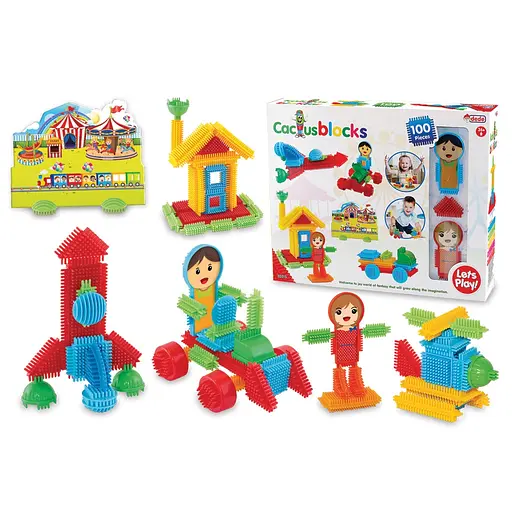 Конструктор Dede Cactus Парк розваг 100 елементів (3315) - фото 2