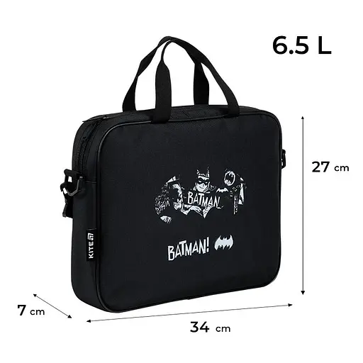 Школьная текстильная сумка Kite DC Comics (DC26-589) - фото 6