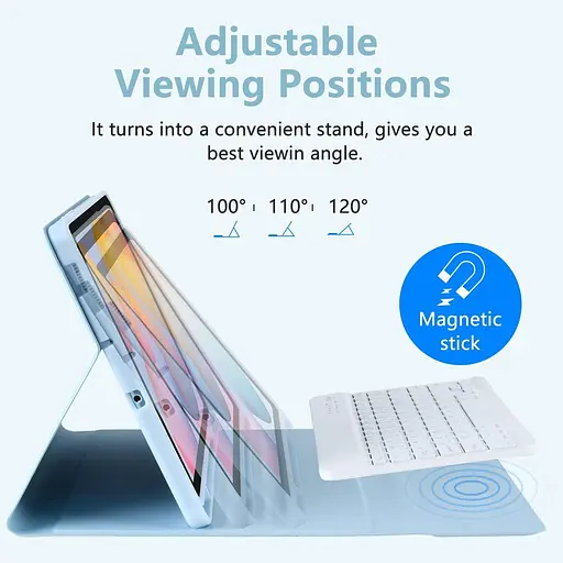 Чехол для клавиатуры для Samsung Galaxy Tab S6 Lite 10.4" 2020 (Модель: SM-P610 / SM-P615) - фото 3