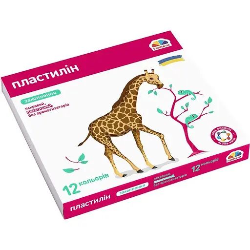 Набор пластилина детского Гамма Увлечения со стеком 12х192 г  - фото 1